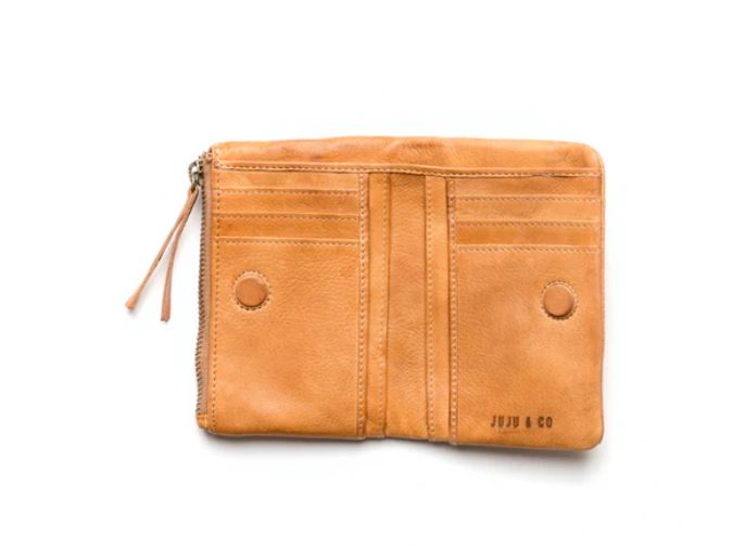 Juju Hut Weave Wallet Small Tan - Image 2