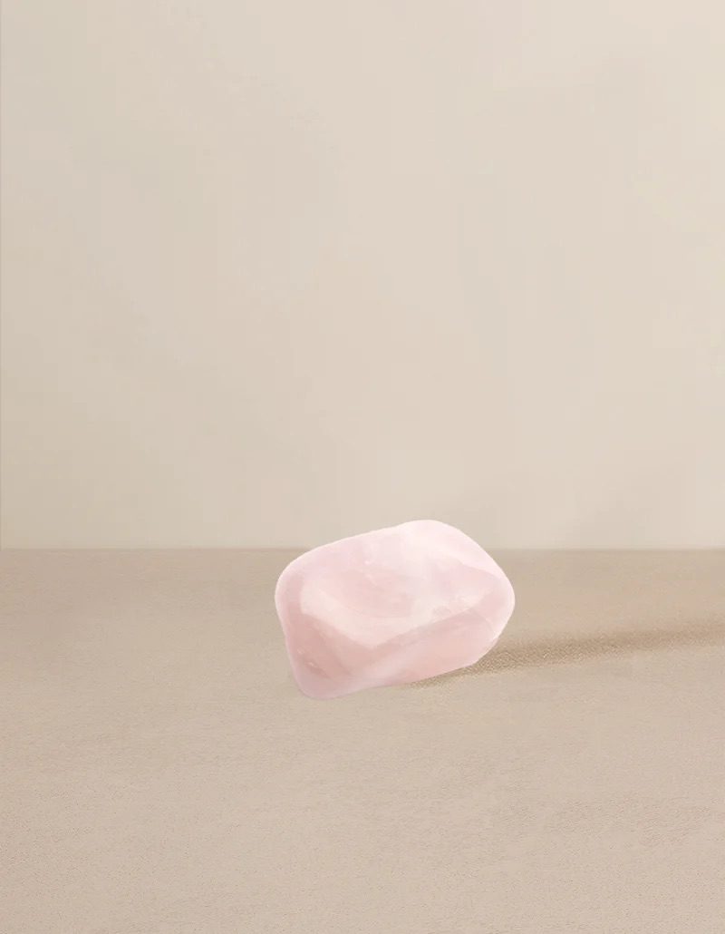 Hanako Raw Rose Quartz