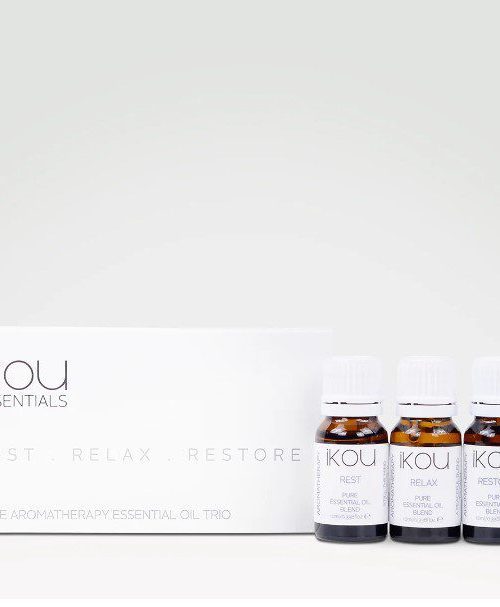 iKOU Essential Oil Trio - Rest Relax Restore