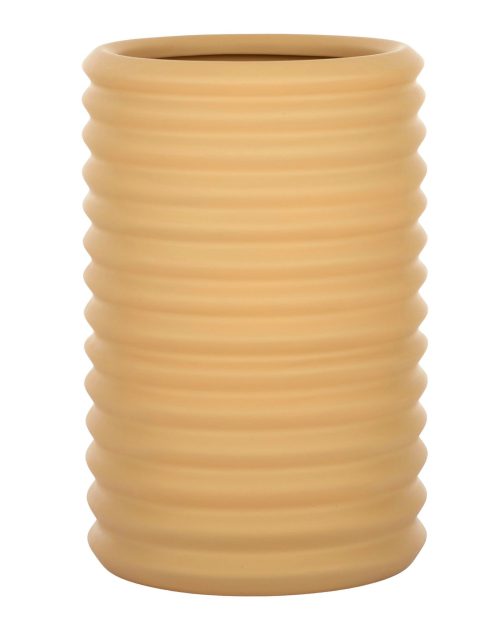 Toob Ceramic Vase Mustard