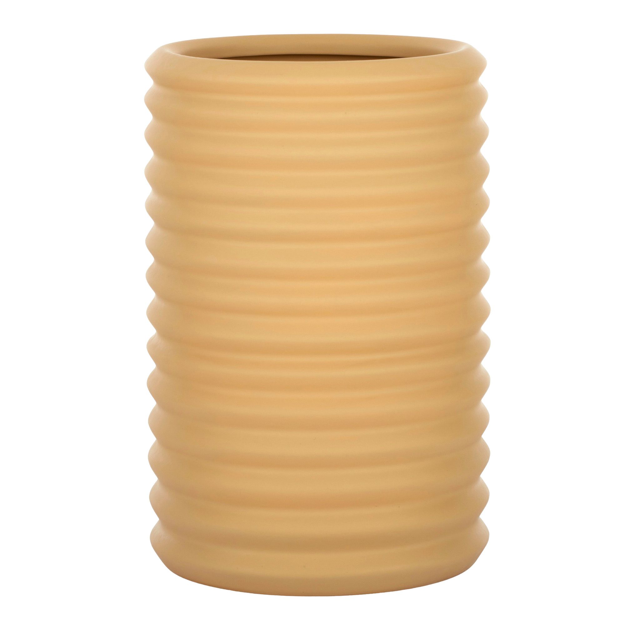 Toob Ceramic Vase Mustard
