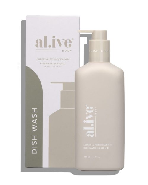 al.ive Dish Wash 300ml - Lemon & Pomegranate