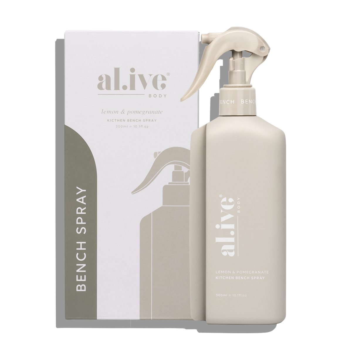 al.ive Bench Spray 300 ml - Lemon & Pomegranate