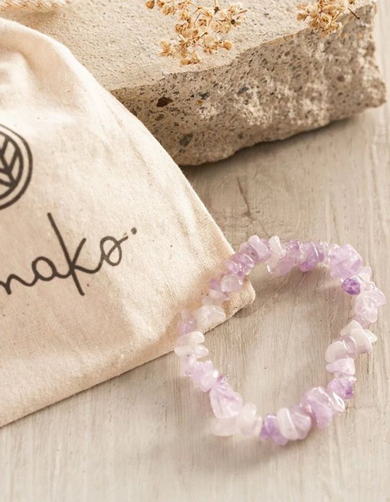 Hanako Raw Amethyst Bracelet - Image 3