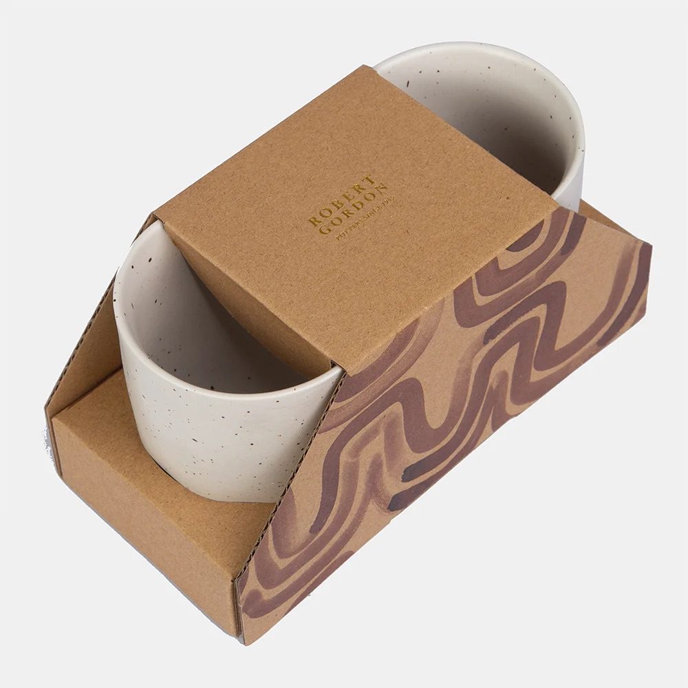 Robert Gordon Earth Latte Cups Natural | Set of 2 - Image 3