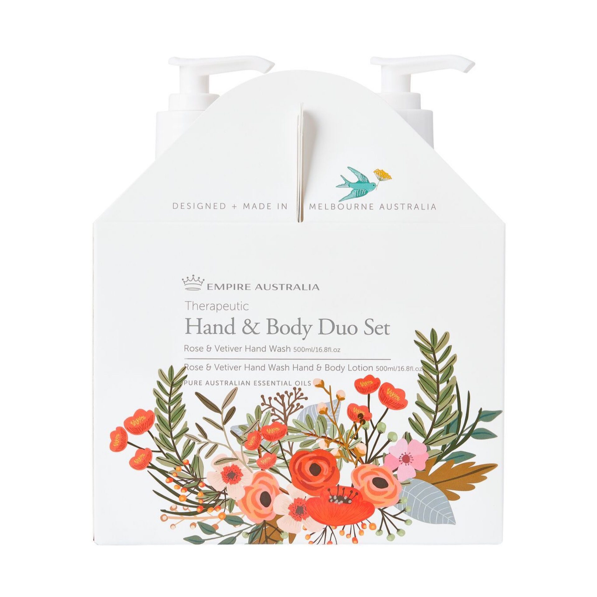 Empire Therapeutic Hand & Body Duo Set - Rose & Vetiver