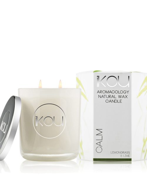 iKOU Eco-Luxury Candle Glass - Calm