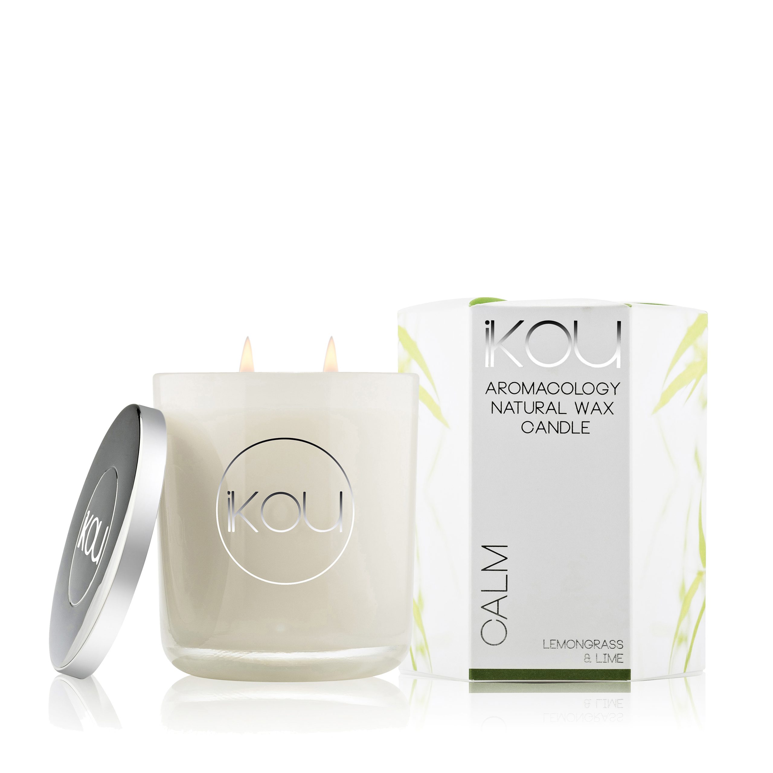 iKOU Eco-Luxury Candle Glass - Calm