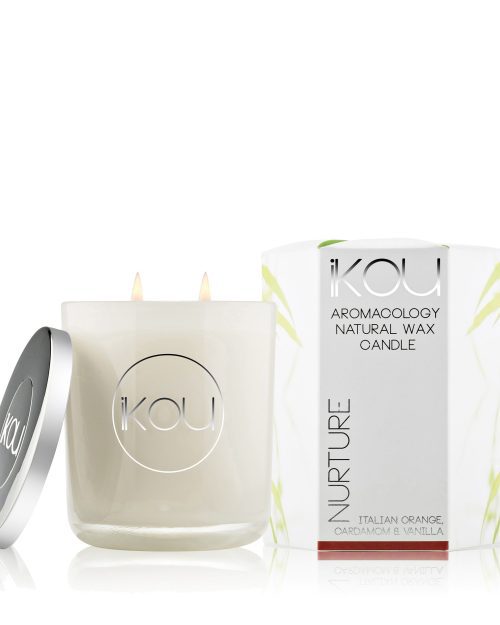 iKOU Eco-Luxury Candle Glass - Nurture