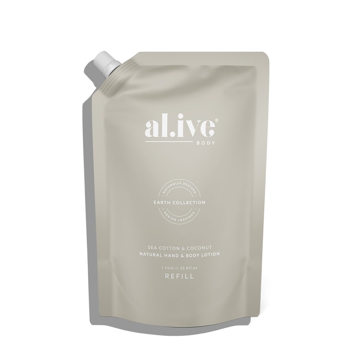 al.ive Lotion Refill 1 Ltr - Sea Cotton & Coconut
