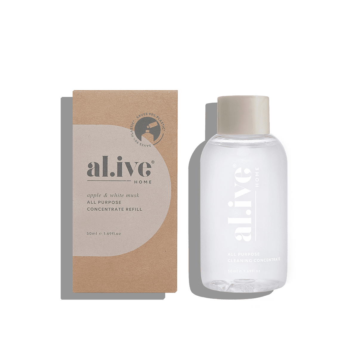 al.ive Apple & White Musk All Purpose Concentrate Refill