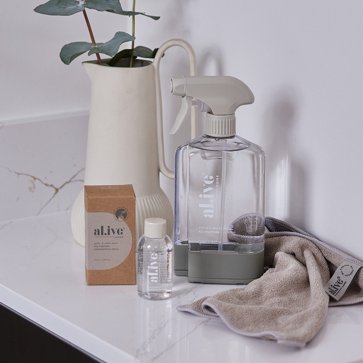 al.ive Apple & White Musk All Purpose Concentrate Refill - Image 2